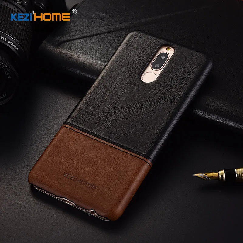 Чехол для Huawei Mate 10 Lite KEZiHOME роскошный популярный цвет натуральная кожа твердая