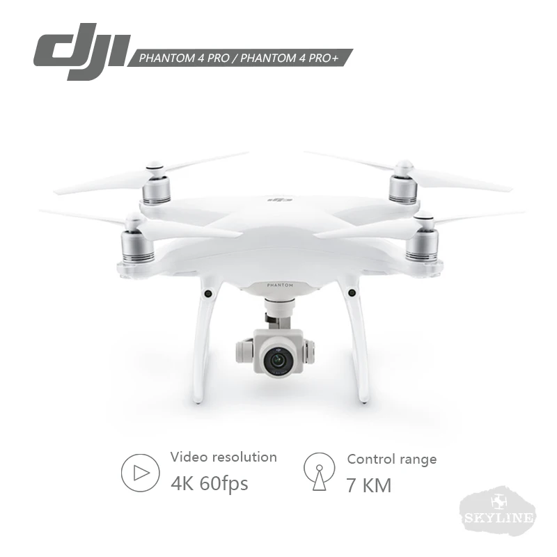 DJI Phantom 4 Pro/Phantom 4 Pro+ drone 4k hd видео записывающие камеры, Дроны с камерой 4 k, 30 минут время полета 7 км диапазон управления