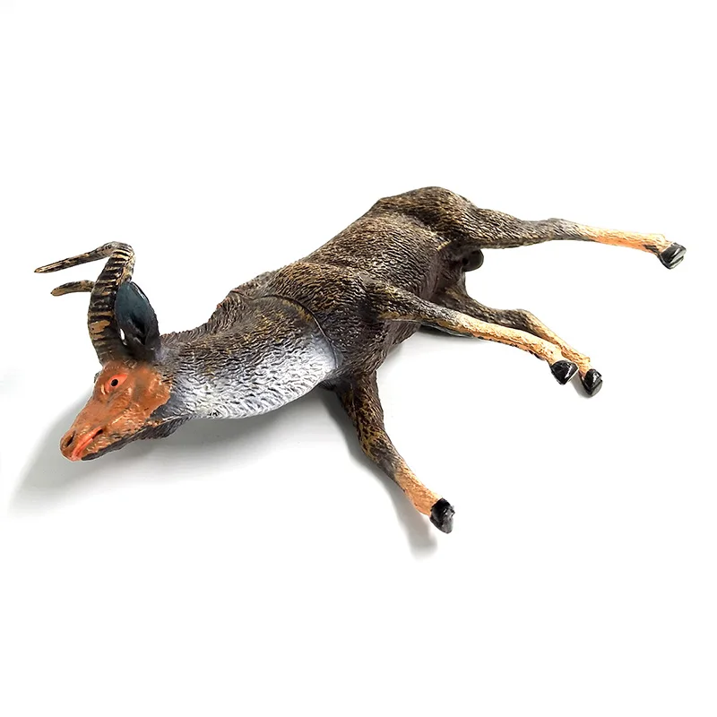 Антилопа фигурка зебры осла пластиковое ремесло модель животного домашний декор