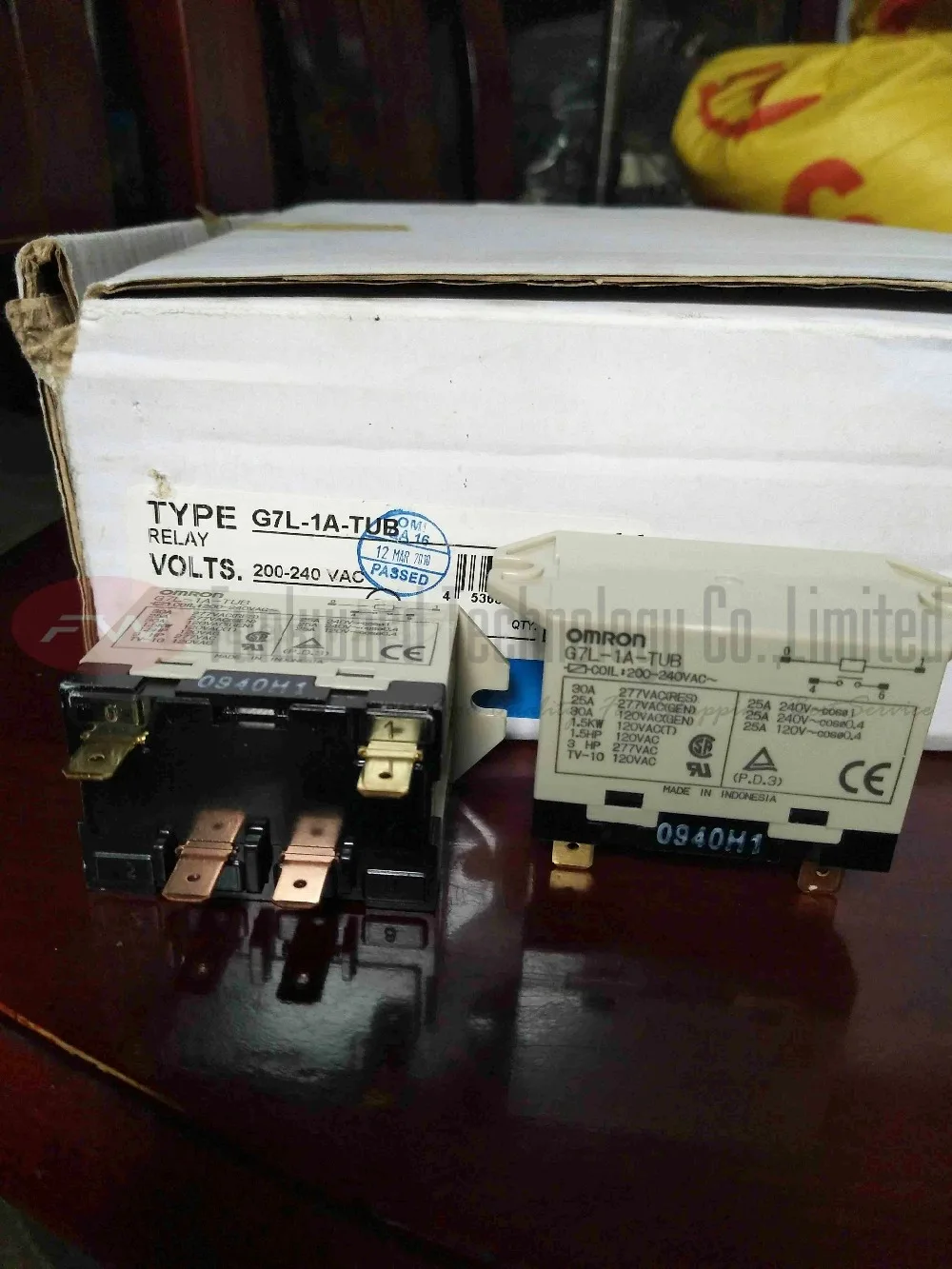 G7L-1A-P-01-CB 24VDC G7L-1A-TUB-200/240VAC реле питания 30A 277VAC 4 контакта | Обустройство дома