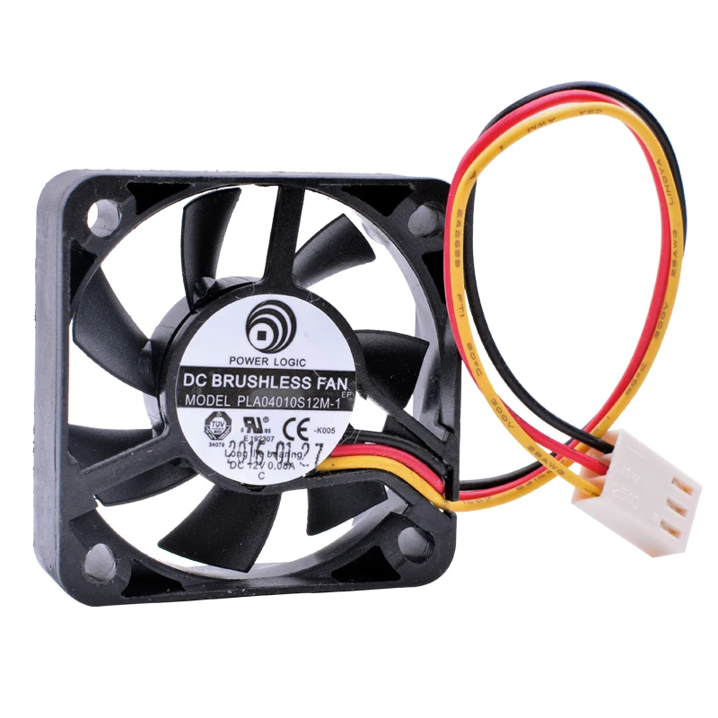 

Brand new original PLA04010S12M-1 4cm 40mm fan 4010 40x40x10mm DC12V 0.08A Computer CPU North and South Bridge small cooling fan