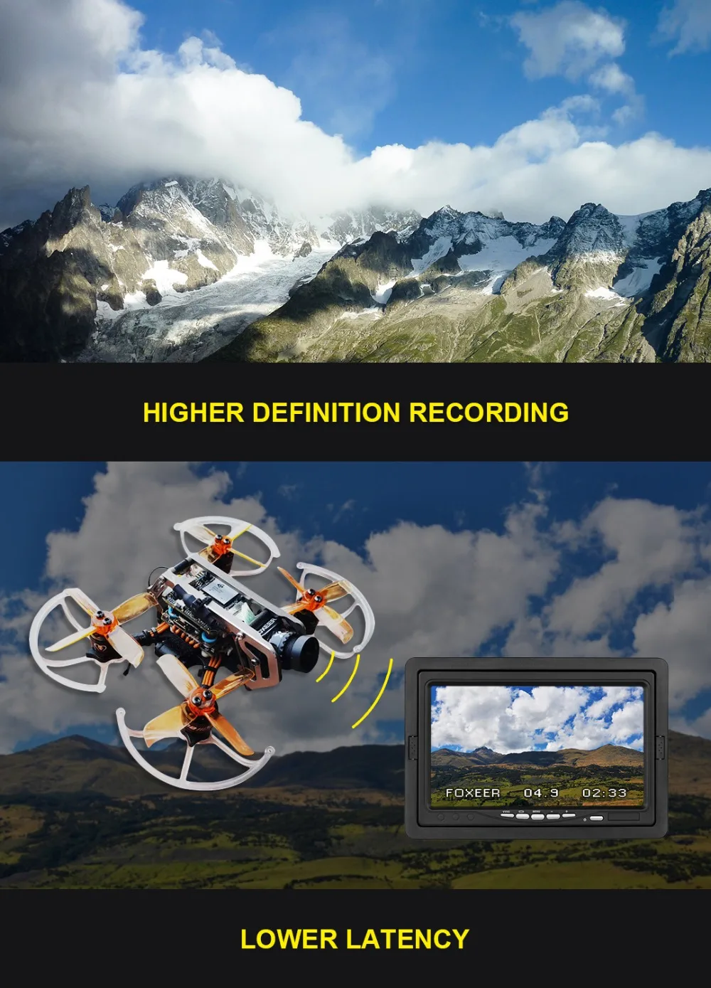 Foxeer Mix 2 V2 1080p 60fps Super WDR Mini HD FPV камера 16:9 4:3 PAL/NTSC переключаемый 20*20& 30,5*30,5 мм крепление FPV гоночный Дрон