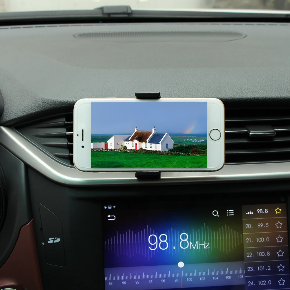 Автомобильный держатель для телефона подставка мобильного выходной кронштейн