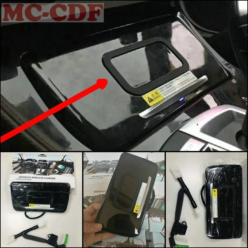 Для BMW 5 серии F10 F18 520 523 525 530 535 2014 2017 беспроводная панель для зарядки автомобиля