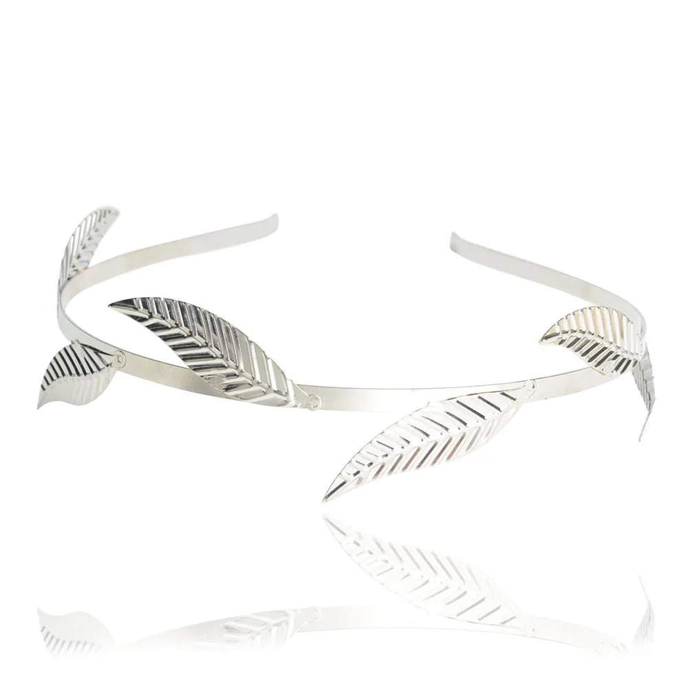New Lovely Fashion Baroque Leaf Hairbands Hair Accessories Alloy Jewelry Bridal cheveux mariage 2019 |