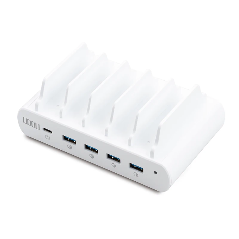 110 Вт 5 портов USB USB-C type-C QC 3,0 Универсальное зарядное устройство для ноутбука зарядная станция для ноутбука Macbook iPhone X/iPhone 8/iPhone xs