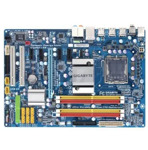 Для Gigabyte GA EP45 UD3L оригинальный материнская плата LGA 775 DDR2 P45 рабочего Материнская