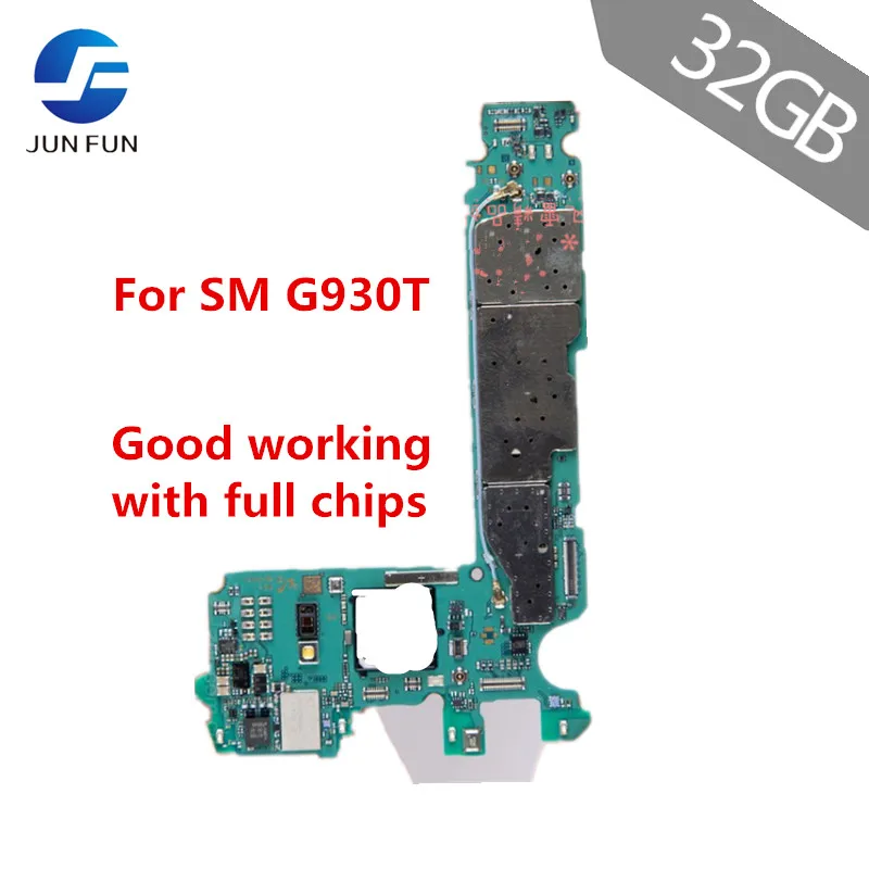 Разблокированная материнская плата JUN FUN для Samsung Galaxy S7 Edge G930T 32 Гб ОС Android