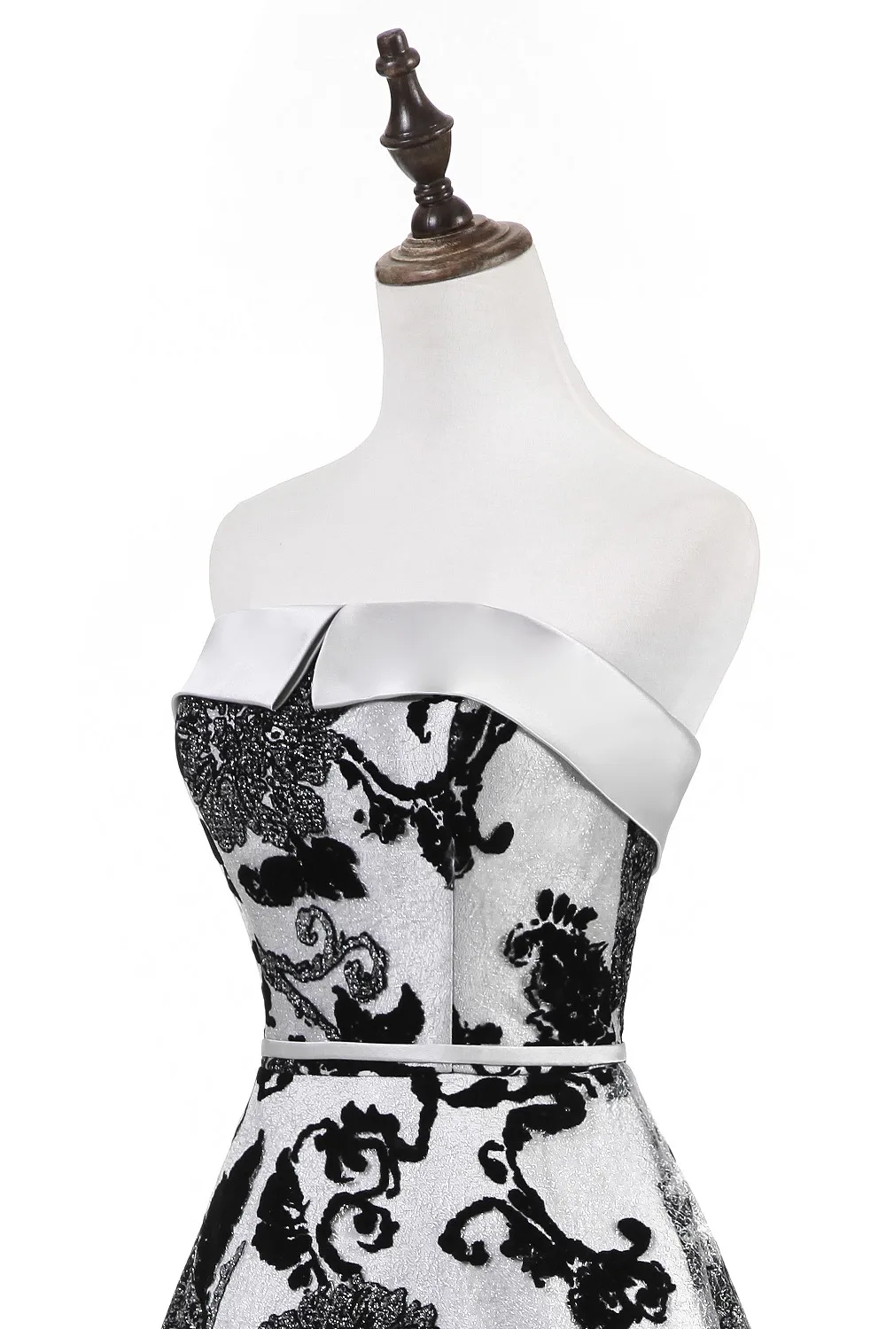 Женское платье с вырезом лодочкой принтом|ribbon back|ribbon ribbonribbon dress |