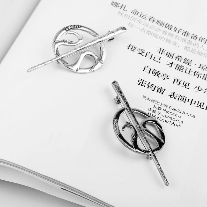 Фантастические звери Newt Charity Брошь булавка Женский Мужской фильм брелок броши значок