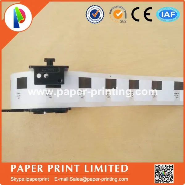 20 Rolls Brother Compatible DK-11221 Label DK-1221 Adhesive Sticker 23X23mm Etiketten 1000Pcs DK11221 Thermal | Компьютеры и офис