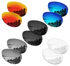 SmartVLT 5 пар поляризованных солнцезащитных очков замена линз для обратной связи Окли-5 видов цветов