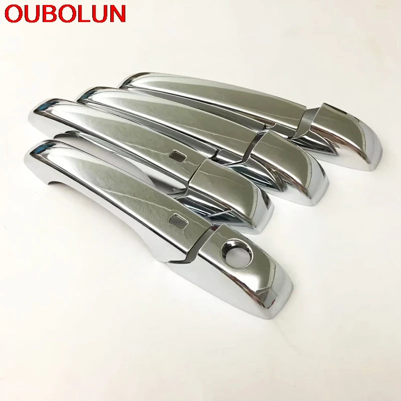 OUBOLUN для Jeep Grand Cherokee 2011 - 2014 с отверстием смарт-ключей 3 отверстия крышка дверной