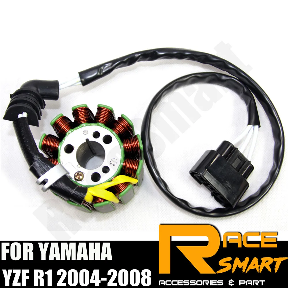 Катушка статора генератора мотоцикла для YAMAHA YZF R1 2004-2008 катушка двигателя