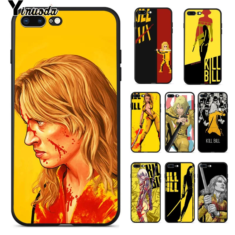 Yinuoda Kill Bill Movie популярный уникальный дизайн чехол для телефона iPhone 8 7 6 6S Plus 5 5S SE XR X