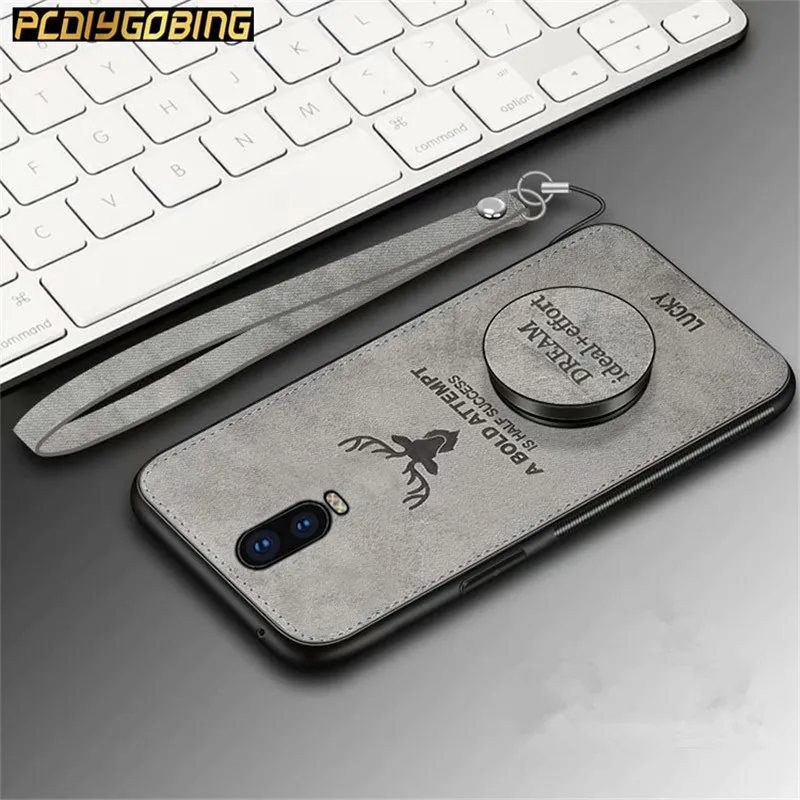 Чехол PDGB с 3D рисунком оленя из мультфильма прочный защитный чехол ТПУ для OnePlus 6 6T