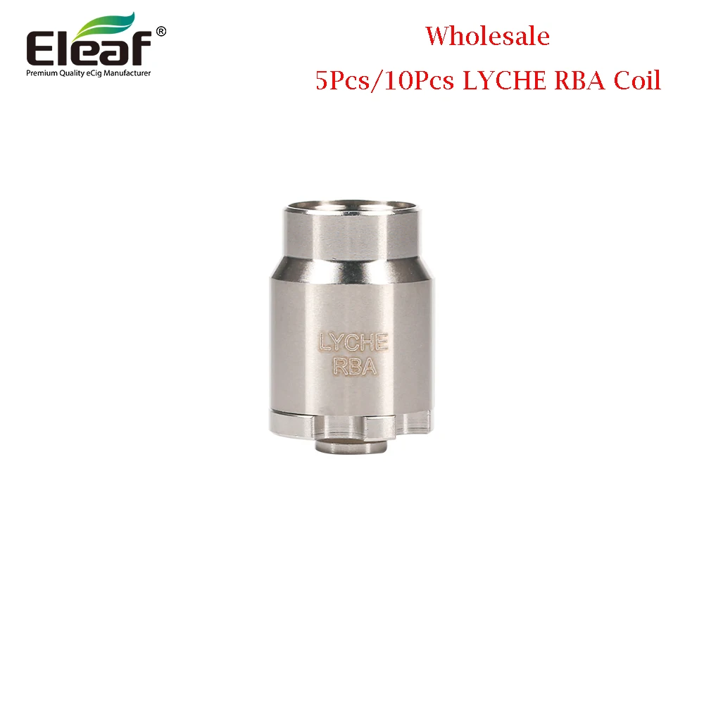 100% оригинал 5 шт/10 шт Eleaf LYCHE RBA головка ремонтопригодная для использования
