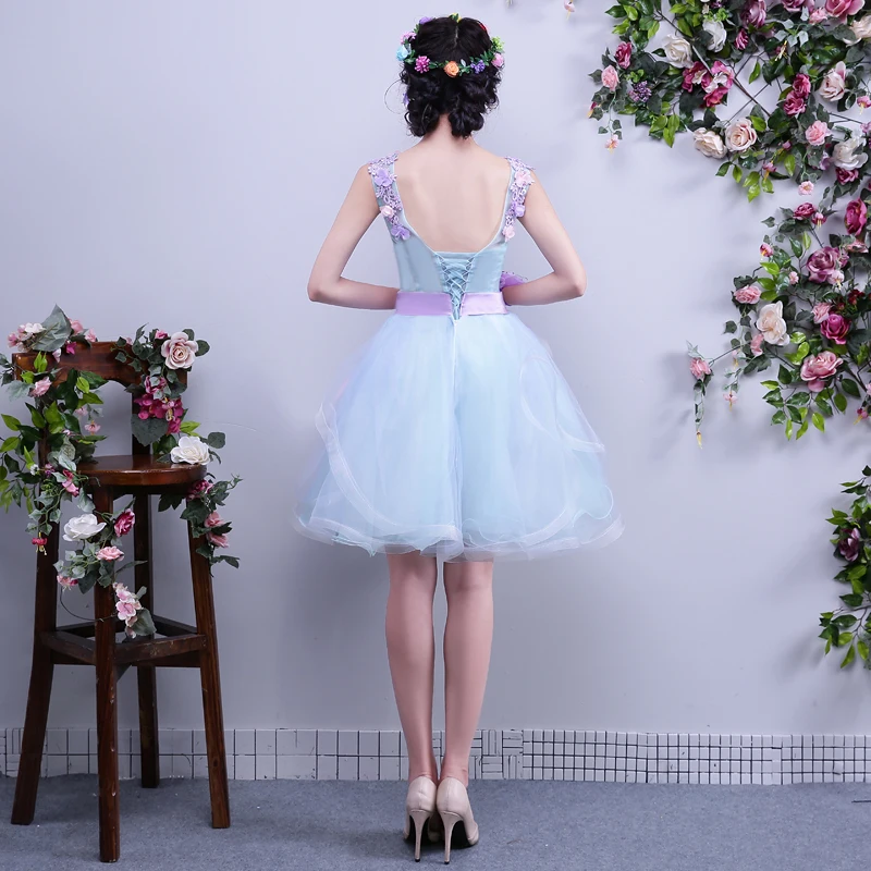 Новое Поступление Коктейльные платья 2019 вечернее платье выше колена с V-образным