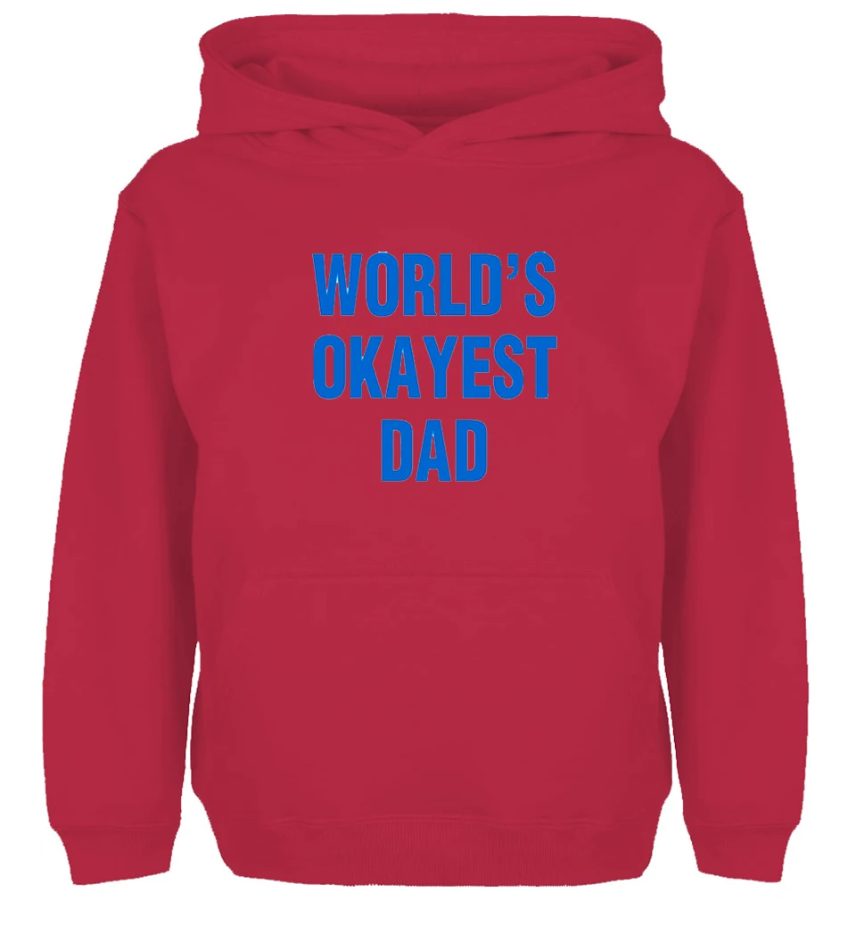 Модная толстовка унисекс с изображением папы OKAYEST в мире мужская зимняя куртка