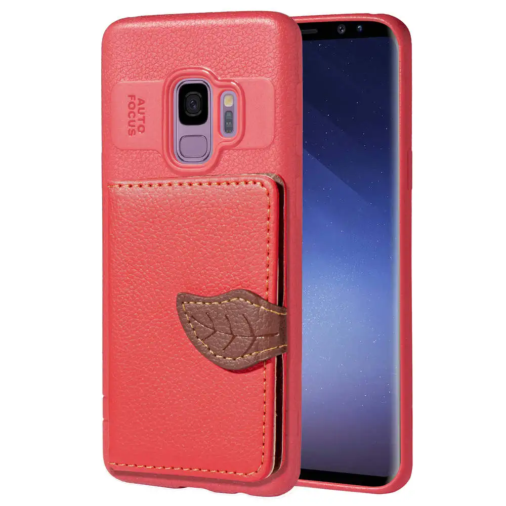 Тонкий чехол для samsung Galaxy S7 край S8 S9 плюс A8 2018 Note8 J3 J5 pro j2 Премьер Мода кожаный
