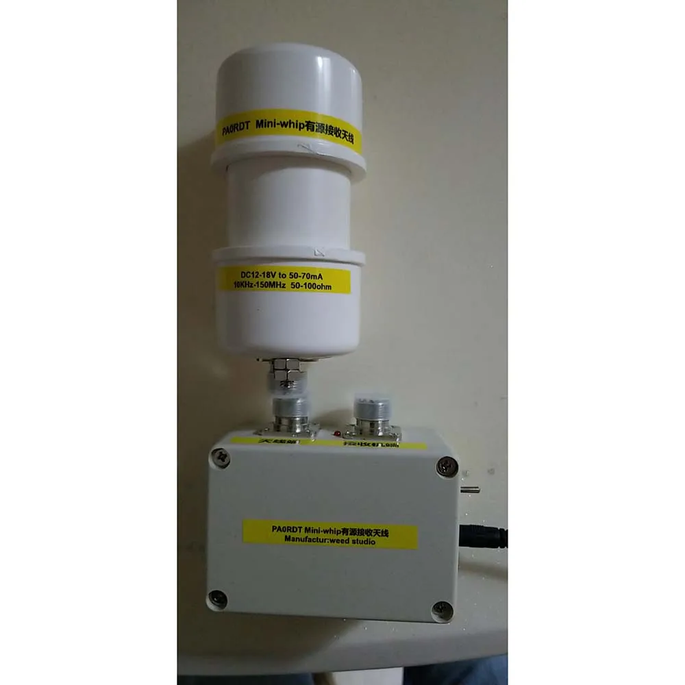 Lusya Mini whip активная приемная антенна SDR wideband короткая волна готовая продукция