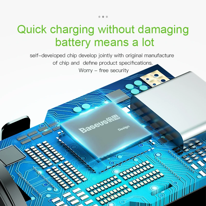 Автомобильное зарядное устройство Baseus 30 Вт USB Type C PD Quick Charge 4 0 3 SCP мобильный