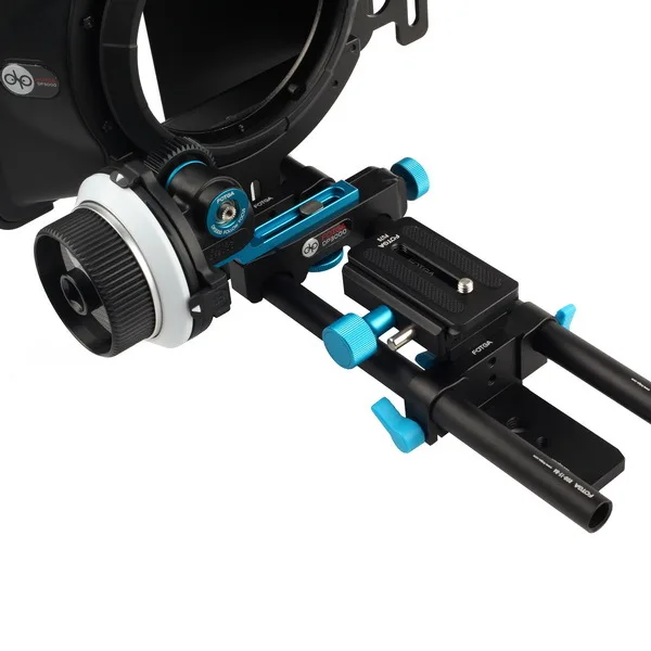 Fotga DP3000 QR непрерывный фокус для DSLR + 15 мм стержень опорная пластина M1 Матовая