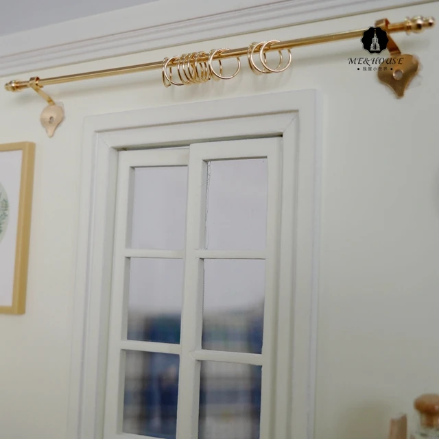 Кукольный домик DIY Миниатюрный карниз Мини Золотой изысканный кукольный домик аксессуары