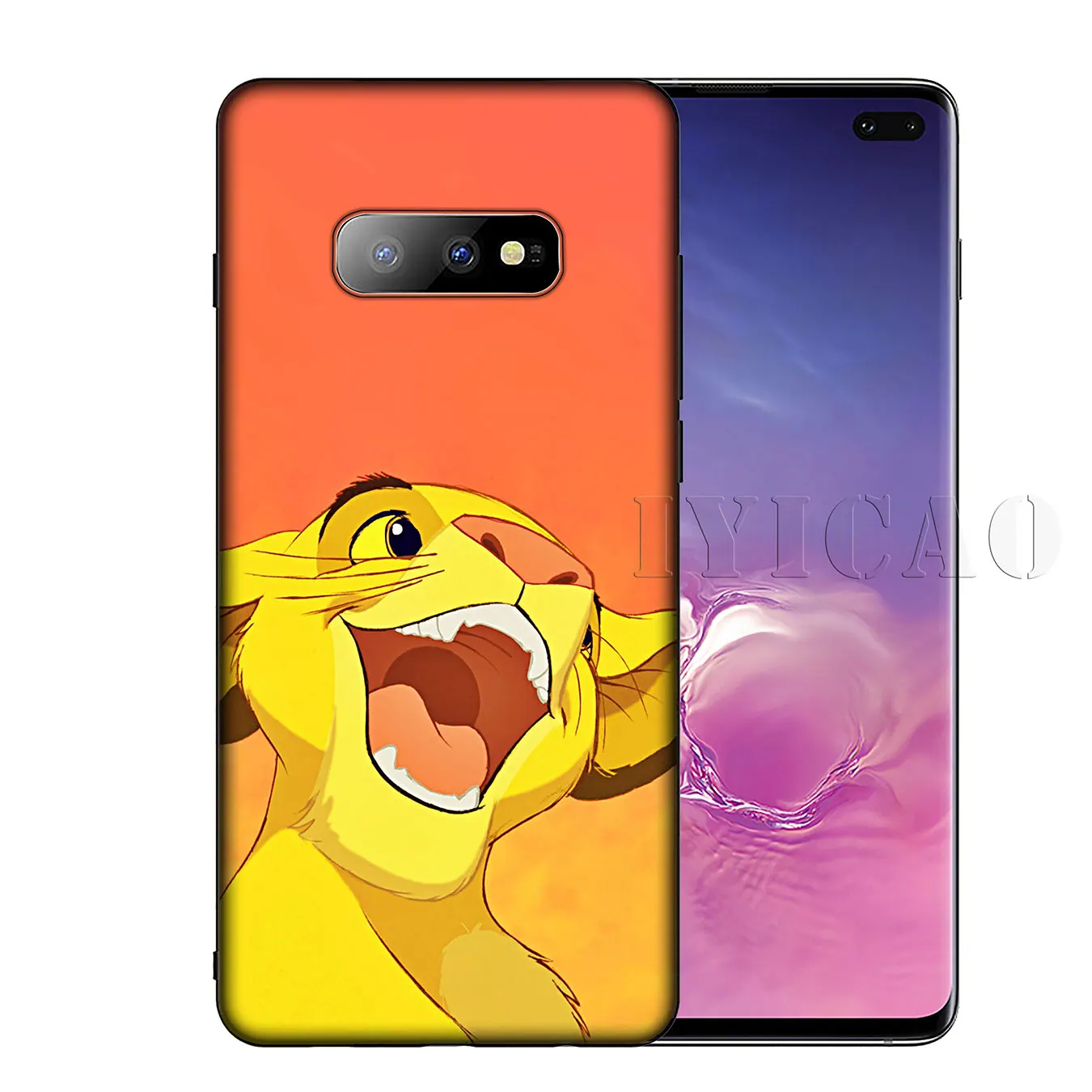 IYICAO Hakuna Matata Lion King Мягкий силиконовый чехол для телефона Samsung Galaxy S20 Ultra S10 Lite S9 S8 Plus S6