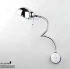 Креативная железная настенная лампа для гостиной, спальни, прикроватная лампа, Светодиодная лампа E27, зеркальный светильник, s rocker, настенный светильник для гостиницы, светильник, освещение