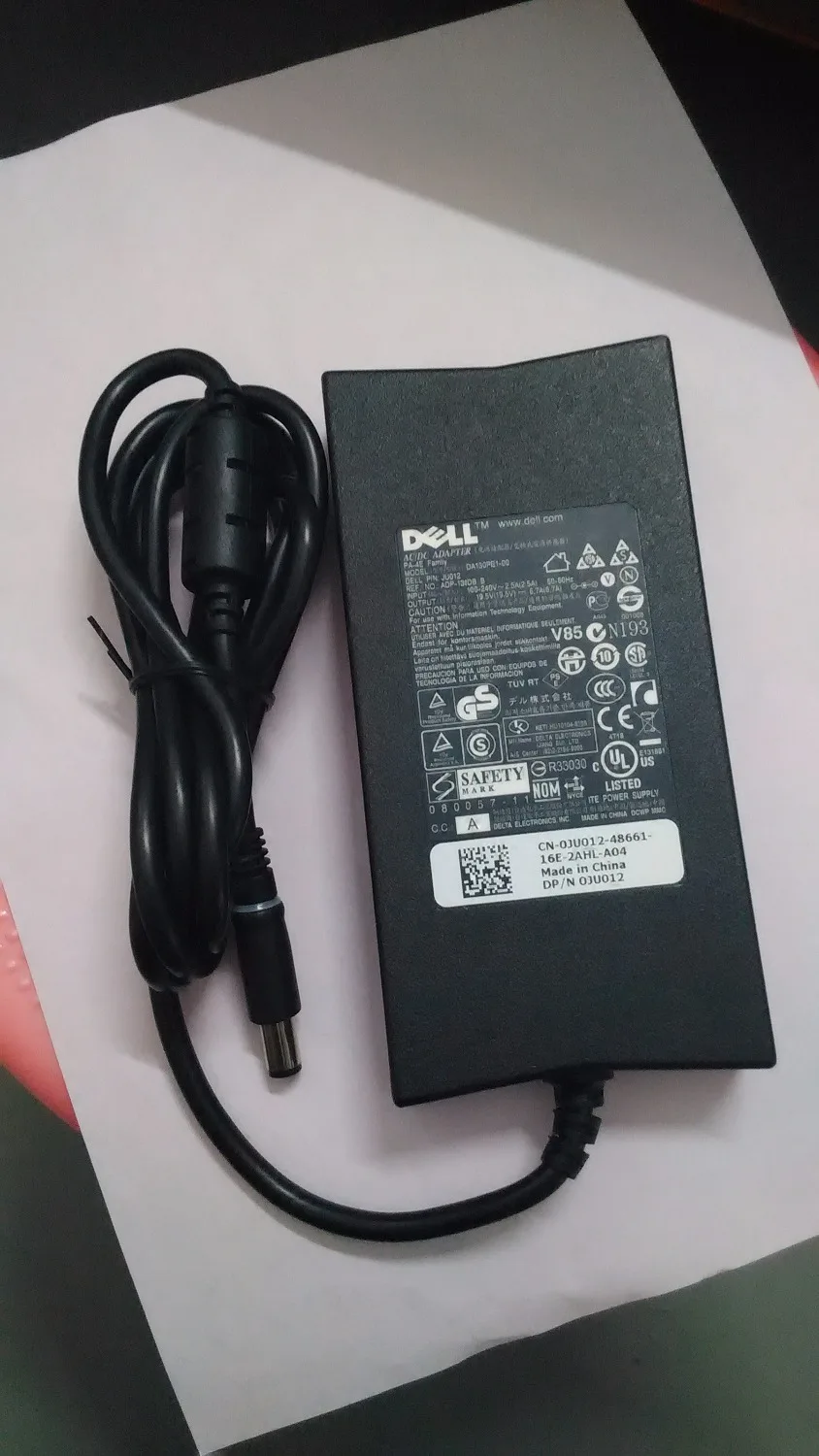 Новый оригинальный адаптер переменного/постоянного тока UpBright ORI OEM 130 Вт для Dell