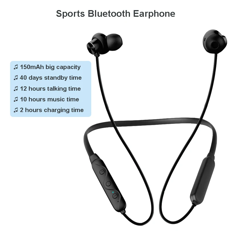 Спортивные наушники Bluetooth 4 1 беспроводные стерео IPX6 водонепроницаемые вкладыши