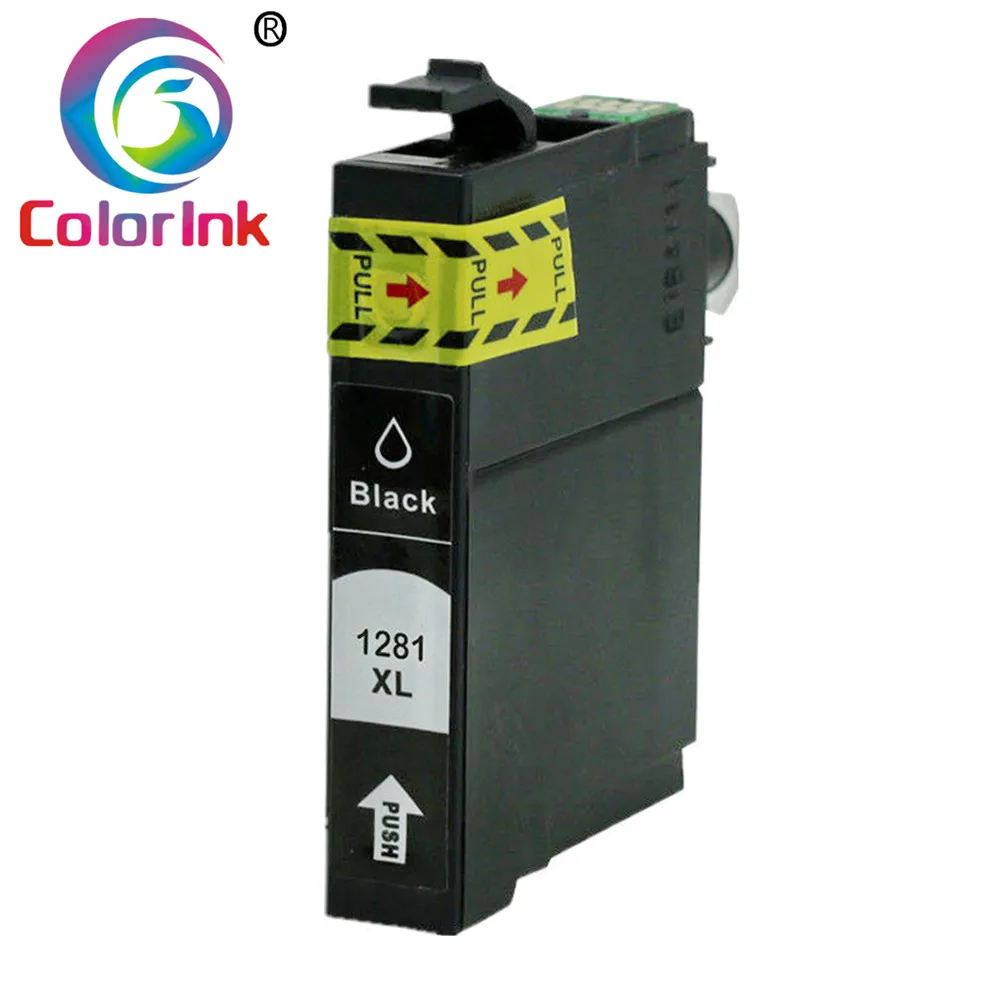 ColorInk 4PK for Epson T1281 1282 1283 1284 ink cartridge Stylus S22/SX125/SX130/SX230/SX235W/SX420W (1BK*1C*1M*1Y) | Компьютеры и