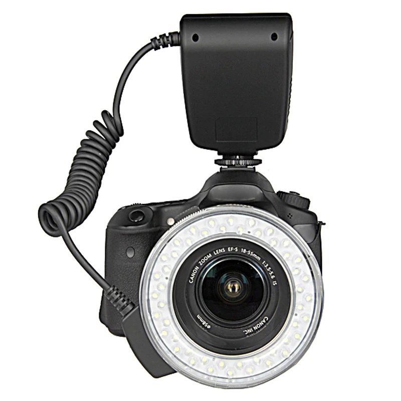 Светодиодный кольцевой светильник Travor для макросъемки Sony A900 A850 A560 A77 A65 (не HDMI) 48