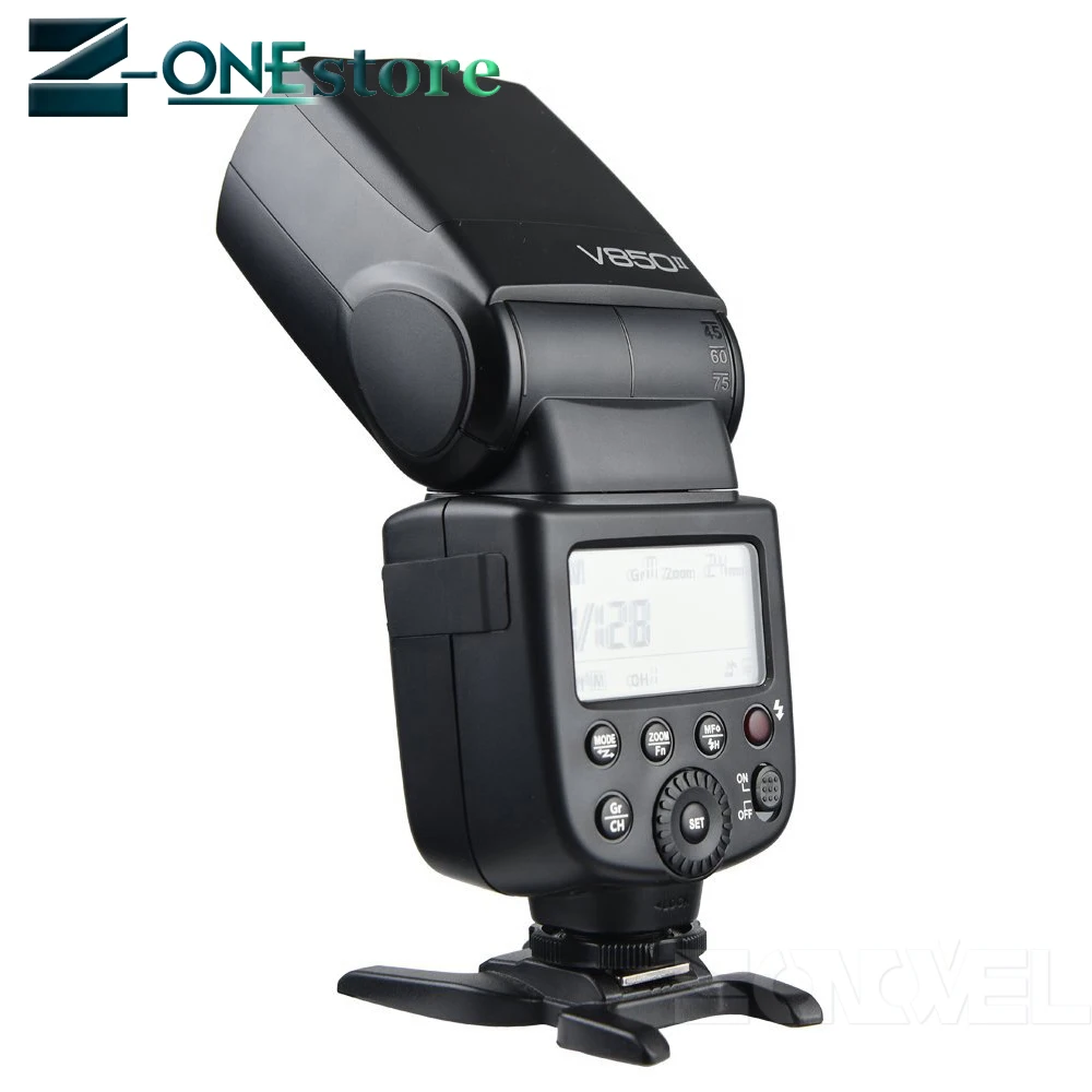 Беспроводная вспышка X System Speedlite V850II GN60 2 4G 2xGodox литий ионная батарея + фотовспышка