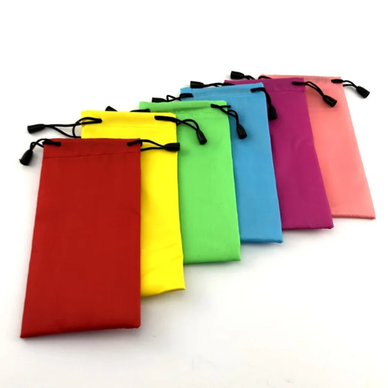 

Colorful glasses case Eyewear Accessories Durable waterproof Dustproof plastic sunglasses pouch soft eyeglasses bag