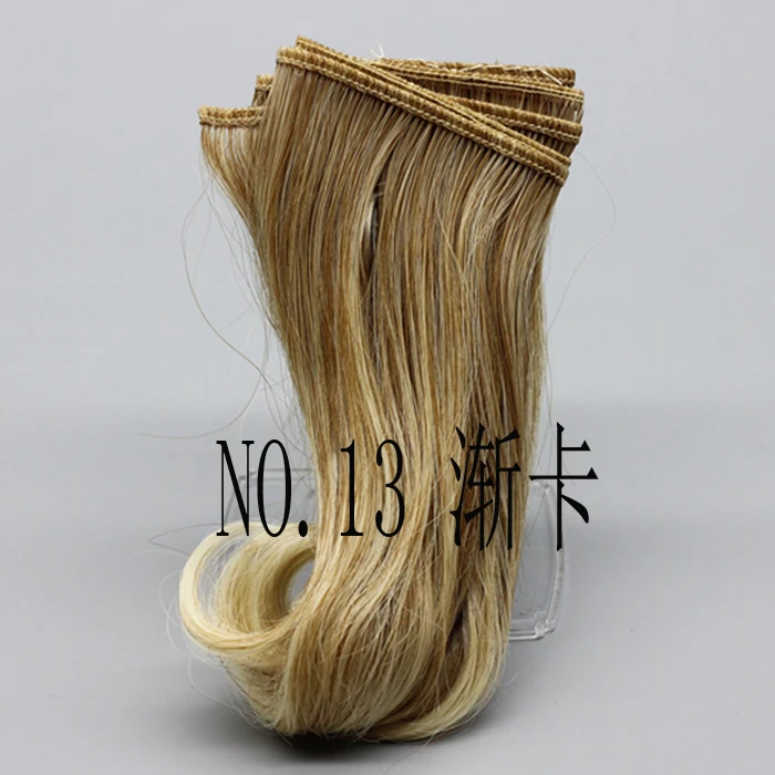 Бесплатная доставка термостойкие кукольные волосы 15 см для 1/3 1/4 1/6 BJD diy парики с