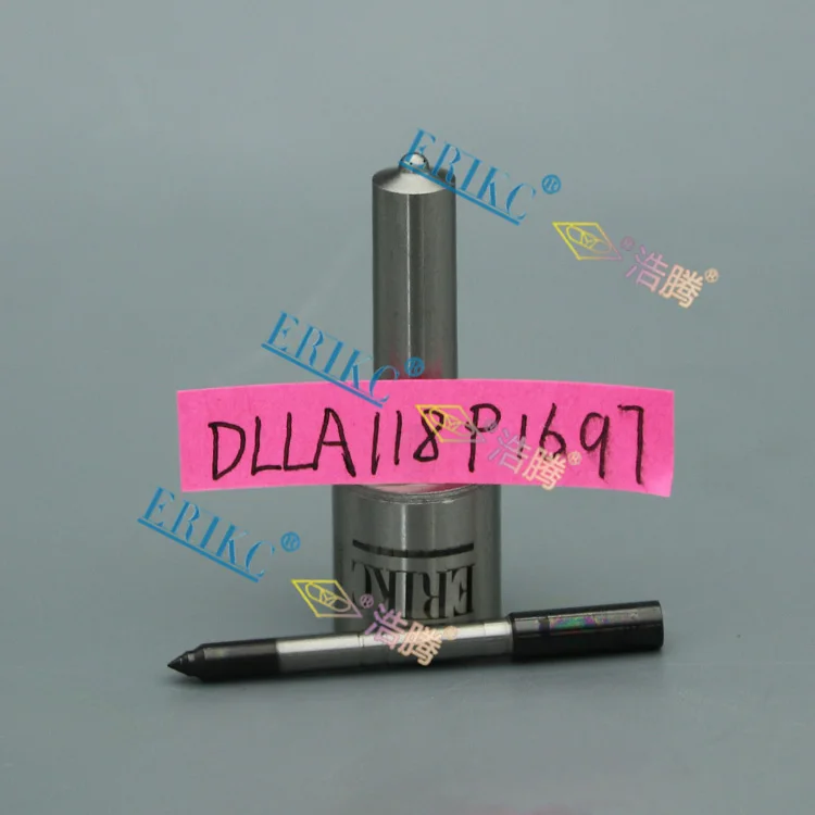 

ERIKC Diesel Common Rail Injection Nozzle DLLA118 P1697(0433172040) Auto Injector Assy Repair Kits Nozzle for 0445120236
