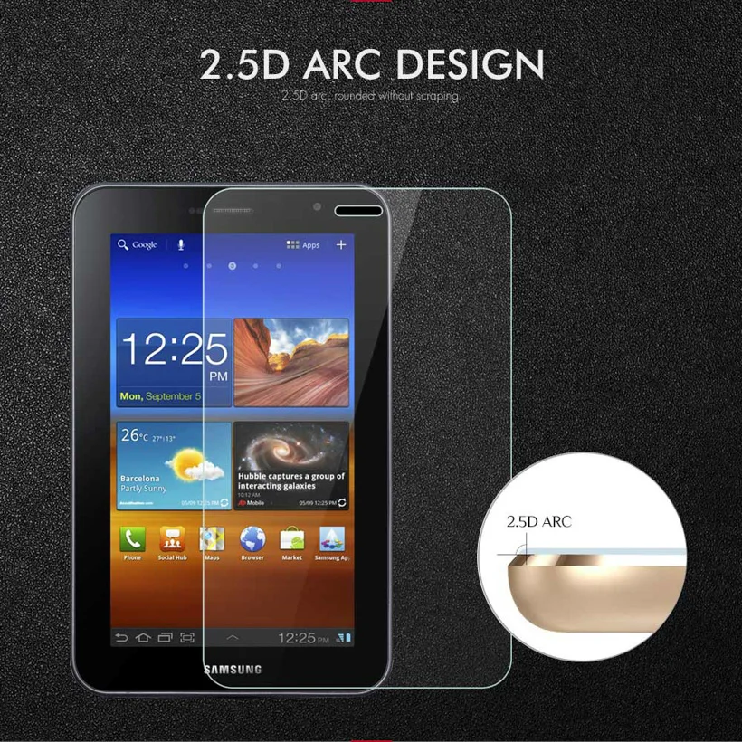 Для Samsung Galaxy Tab 2 7 0 P3100 P3110 Tablet закаленное Стекло дюйма 9 H ультра тонкий защитный