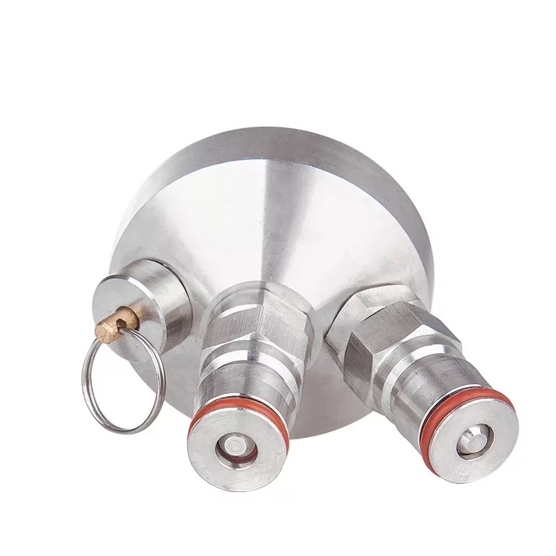 

Ball Lock Mini Keg Tap Dispenser For Mini Beer Keg 304 Stainless Steel Dispenser Growler Homebrew Spear 3.6L/5L/10L Beer Tool