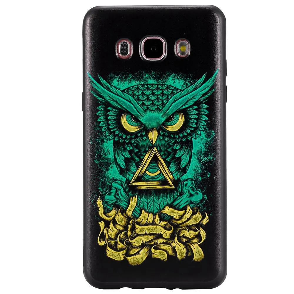 3D Relief Case for Samsung Galaxy J5 2016 J510 J56 Soft TPU Phone Cover J510F J510H J510K J510FN SM-J510FN SM-J510MN J510FN/DS |