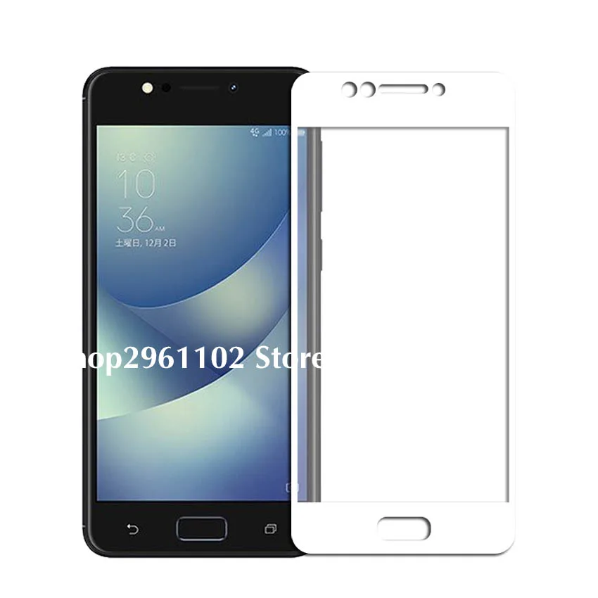 Защитное стекло для Zenfone 4 Max ZC520KL ZC554KL Selfie ZD553KL цвет черный | Мобильные телефоны и