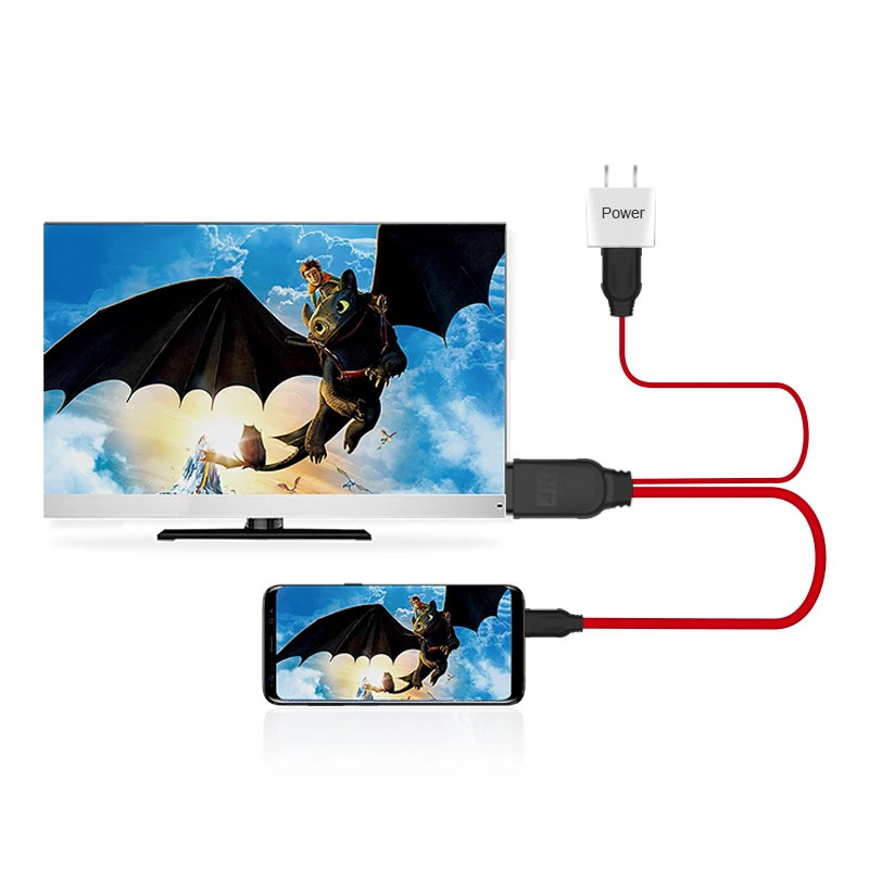 AIXXCO USB C HDMI кабель Type к 4K Thunderbolt 3 для MacBook Samsung Galaxy S10/S9 Huawei Mate 20 P20 Pro HDMI|Кабели HDMI| |