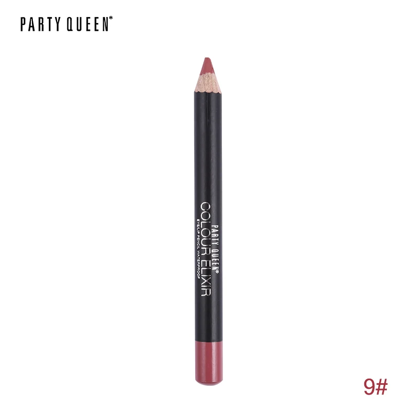 nude pink Вечерние, королевские, 20 цветов, ELIXIR, карандаш для губ, функциональный карандаш для бровей, глаз, губ, макияж, водостойкая Косметическая ручка для губ, парижский стиль - Цвет: nude pink