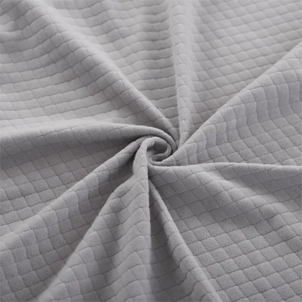 Light grey Толстый жаккард диван Чехол гостиная диван крышка эластичный стрейч стул для диванов собака протектор мебели 1/2/3/4 сиденья - Цвет: Light grey