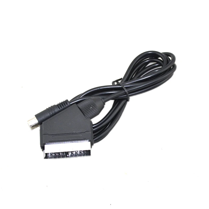 100 шт. в партии оптовая продажа аудио видео Scart кабель для SEGA Genesis 2 Mega Drive EU plug|cable