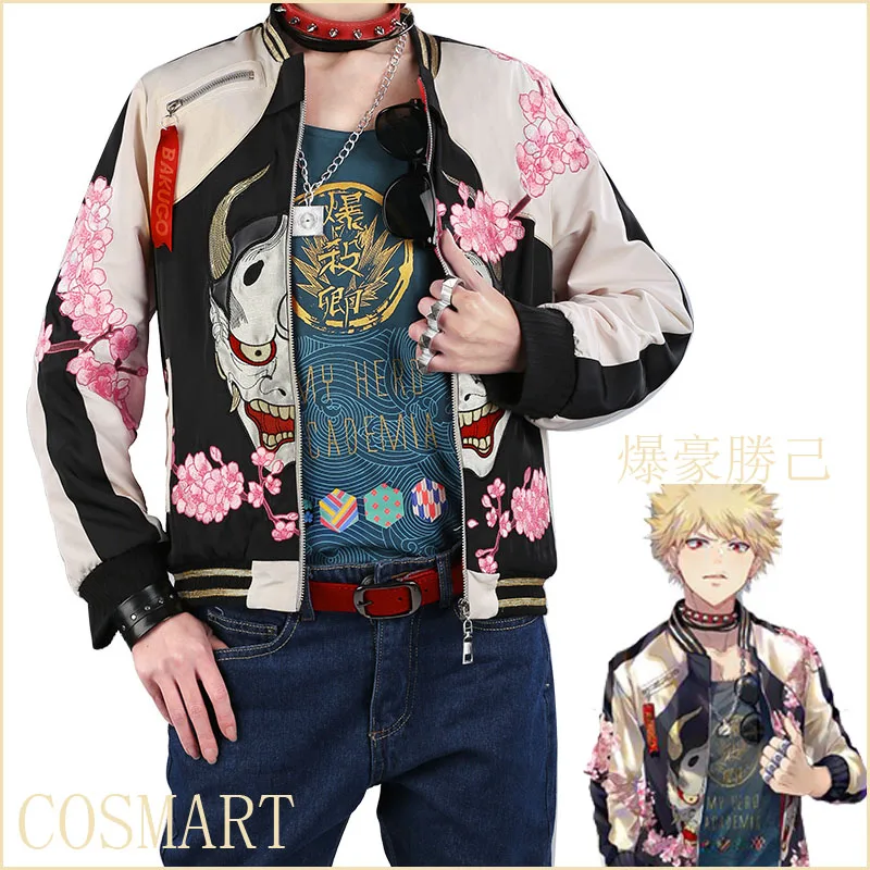 [Сток] Аниме Boku no MY HERO Academy figure Bakugou Katsuki Fanart Magazine модная повседневная одежда полный комплект Новинка