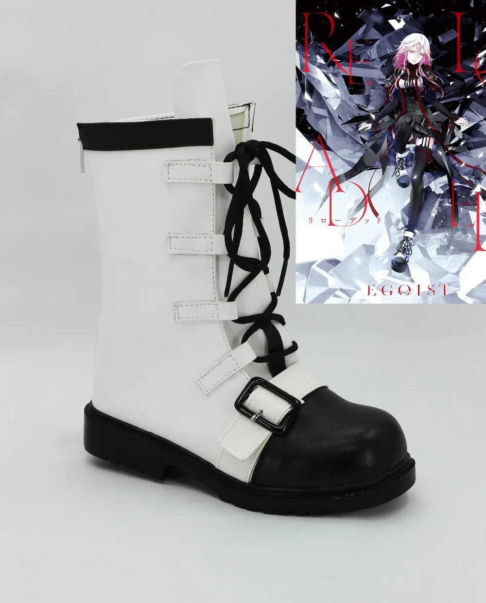 

New Guilty Crown EGOIST-Reloaded Cosplay Boots Anime Shoes For Women Men