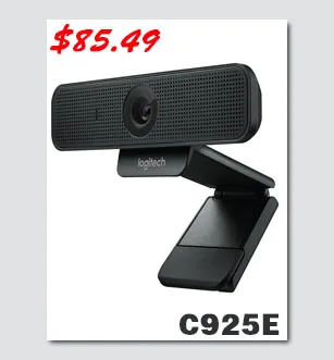 Веб-камера logitech C920E HD 1080P Автофокус камера Full HD 1080P Видеозвонок со стереозвуком для ПК USB камера
