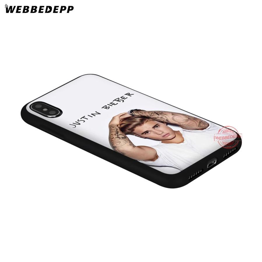 WEBBEDEPP Джастин Бибер Мягкий силиконовый чехол для iPhone 8 7 6S 6 Plus 11 Pro XS Max XR X 5 5S SE